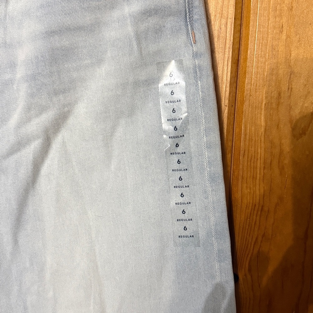 American Eagle jeans NWT STRIGD super high rise baggy wide leg ankle jeans 6 - Picture 3 of 10